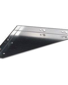 Gusset plate for foot of manure belt drive NAT